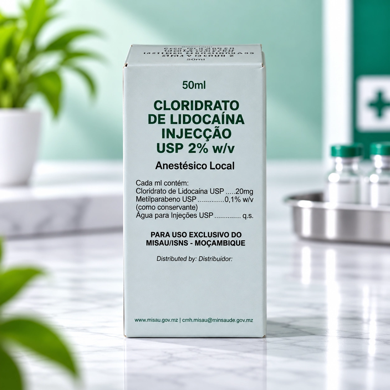Cloridrato de Lidocaina Injecao USP