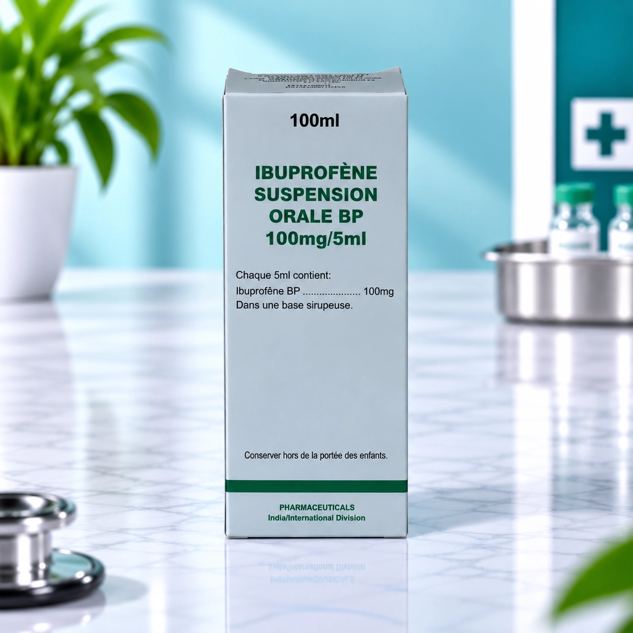 Ibuprofen Suspension 100 mg
