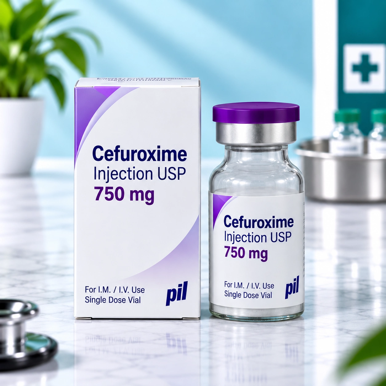 cefuroxime injection USP 750g